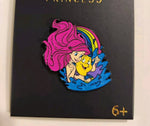 The Little Mermaid Ariel & Flounder Rainbow Enamel Pin