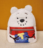 Winnie the Pooh Snowman Plush Holiday Cosplay Mini Backpack