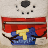 Winnie the Pooh Snowman Plush Holiday Cosplay Mini Backpack