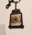 Haunted Mansion Clock Lenticular Keychain