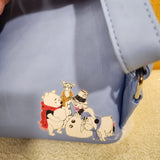 Winnie the Pooh Snowman Plush Holiday Cosplay Mini Backpack