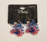 Lilo & Stitch Tricycle Acrylic Drop Bike Ride Earrings