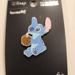 Stitch Coconut Drink Enamel Pin