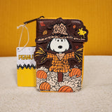 Peanuts Snoopy Scarecrow Costume Halloween Wallet