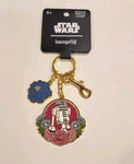 R2-D2 Floral Keychain