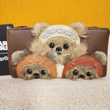 Star Wars Ewok Trio Furry Wallet