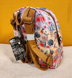 Lilo and Stitch Tropical Floral Ombre AOP Mini Backpack