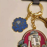 R2-D2 Floral Keychain