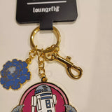 R2-D2 Floral Keychain