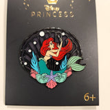 Ariel Clear Shell Enamel Pin