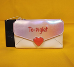 Winnie The Pooh & Piglet Love Letter Flap Wallet Valentines