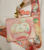 Hello Kitty Carnival Apple Ride Lanyard