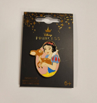 Snow White Pet Deer Enamel Pin