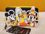 Mickey Minnie Donald Candy Corn Wallet