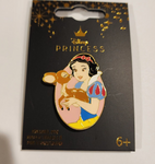 Snow White Pet Deer Enamel Pin