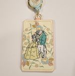 Beauty and the Beast Dance Retractable Lanyard ID Holder