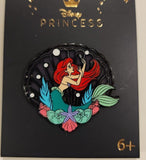 Ariel Clear Shell Enamel Pin