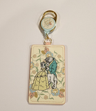 Beauty and the Beast Dance Retractable Lanyard ID Holder