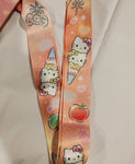 Hello Kitty Carnival Apple Ride Lanyard