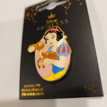 Snow White Pet Deer Enamel Pin