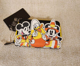 Mickey Minnie Donald Candy Corn Wallet