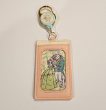 Beauty and the Beast Dance Retractable Lanyard ID Holder