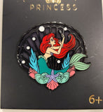 Ariel Clear Shell Enamel Pin