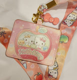 Hello Kitty Carnival Apple Ride Lanyard