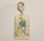 Beauty and the Beast Dance Retractable Lanyard ID Holder