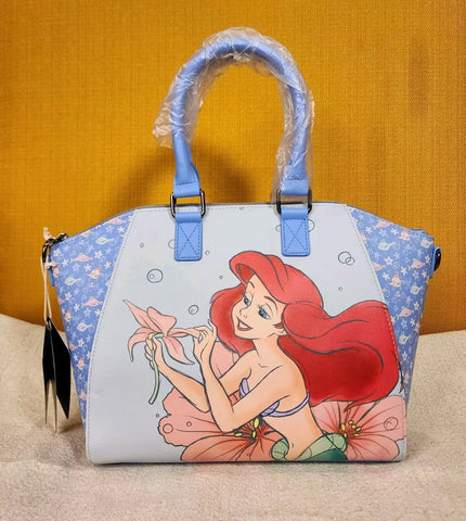 Little Mermaid Ariel Flower Satchel