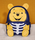 Winnie the Pooh Skeleton Halloween Costume Mini Backpack