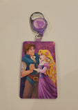 Tangled Rapunzel & Flynn Retractable Lanyard