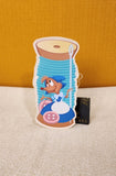 Cinderella Mouse Sewing Thread Spool Cardholder