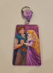 Tangled Rapunzel & Flynn Retractable Lanyard