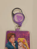 Tangled Rapunzel & Flynn Retractable Lanyard