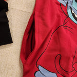 Stitch Devil Scrump Red Hoodie Unisex Size Medium