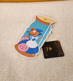 Cinderella Mouse Sewing Thread Spool Cardholder