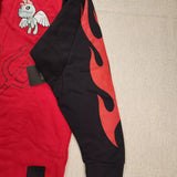 Stitch Devil Scrump Red Hoodie Unisex Size Medium