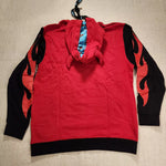 Stitch Devil Scrump Red Hoodie Unisex Size Medium