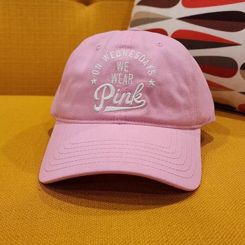 Mean Girls Dad Cap Hat On Wednesdays We Wear Pink Baseball Hat