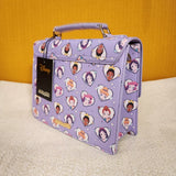 Princess Anime Heart Purple Crossbody Handbag