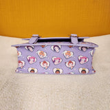 Princess Anime Heart Purple Crossbody Handbag