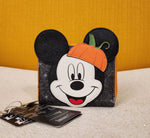 Mickey Mouse Pumpkin GID Halloween Wallet