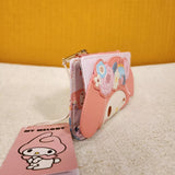 My Melody Floral Crown Figural Flap Wallet