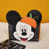 Mickey Mouse Pumpkin GID Halloween Wallet