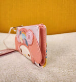 My Melody Floral Crown Figural Flap Wallet