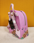 Tangled Sunflower Field Rapunzel Pascal Pink Mini Backpack