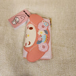 My Melody Floral Crown Figural Flap Wallet