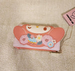 My Melody Floral Crown Figural Flap Wallet