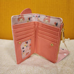 My Melody Floral Crown Figural Flap Wallet